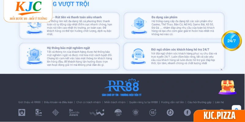 Những dịch vụ hỗ trợ tuyệt vời tại nền tảng 