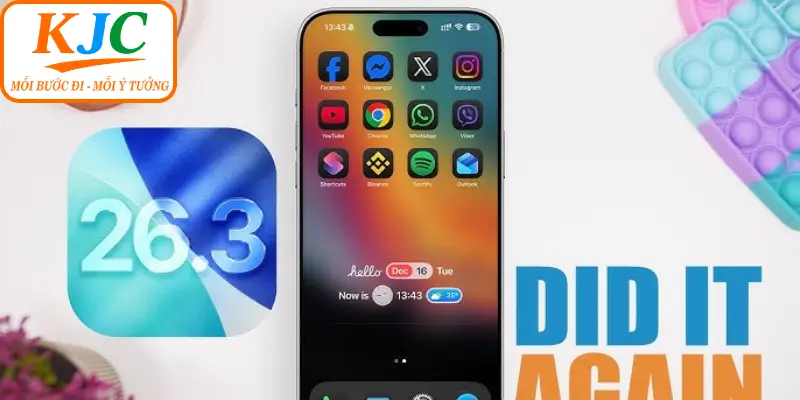 iOS 26.3 và định hướng dài hạn của Apple